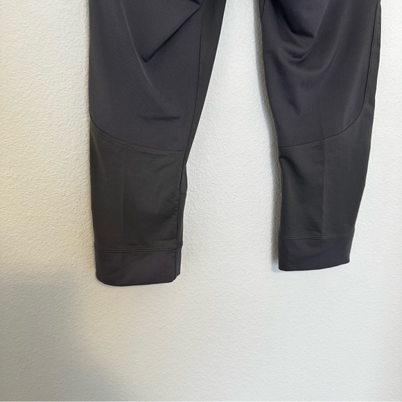 Adidas by Stella McCartney Cropped Leggings Asphalt Gray Elastic Waist Size S - Picture 8 of 10